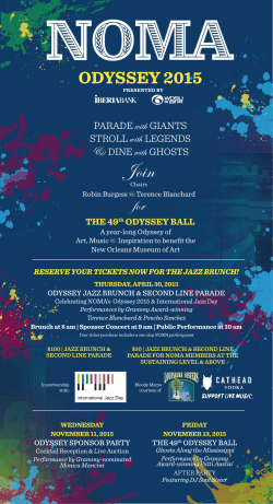 odyssey 2015 - New Orleans Museum of Art