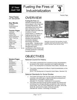 Fueling the Fires of Industrialization