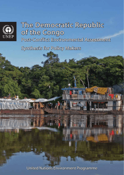 The Democratic Republic of the Congo