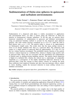 Sedimentation of finite-size spheres in quiescent and