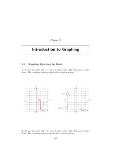 Introduction to Graphing