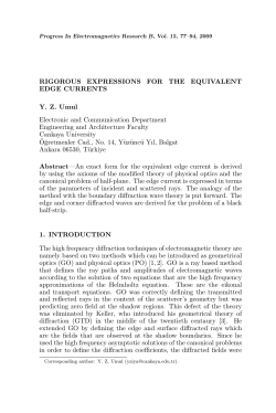 RIGOROUS EXPRESSIONS FOR THE EQUIVALENT EDGE