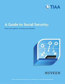 A Guide to Social Security