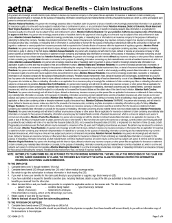 Medical Benefits Request Form