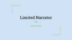 Limited Narrator