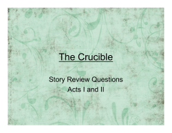 The Crucible
