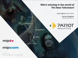Who`s winning in the world of The New Television?