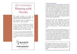 Painting with Acrylic