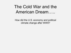 The Cold War
