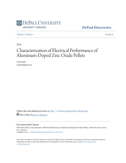 Characterization of Electrical Performance of Aluminum