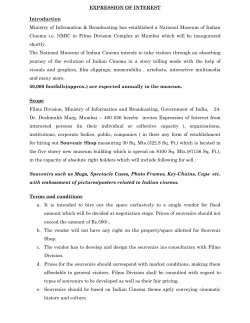 EXPRESSION OF INTEREST Introduction Ministry of