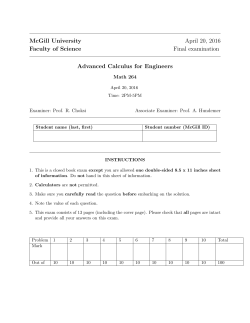 MATH 264 Final W16 Solution