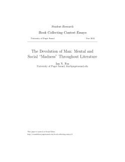 The Devolution of Man - Sound Ideas