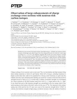 Observation of large enhancements of charge