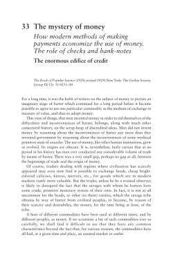 Money and Growth: Selected Papers of Allyn Abbott