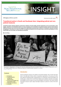 the PDF version. - S. Rajaratnam School of International Studies