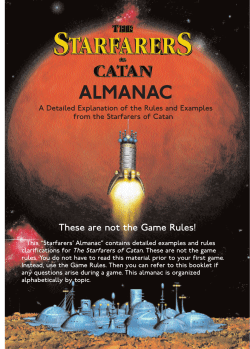 Almanac - Catan.com