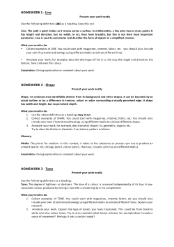 KS3 Homework - Downham Market Academy