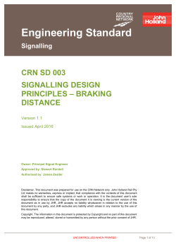 Signal Design Principles