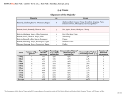 SCOTUSblog OT14 Stat Pack