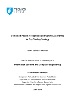 Combined Pattern Recognition and Genetic Algorithms for Day