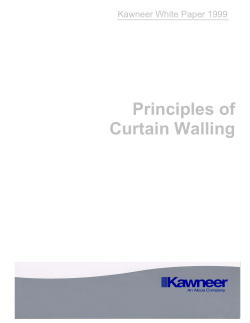 Principles of Curtain Walling