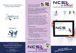 SPI eScript Pamphlet