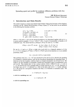 Spreading speed and profile for nonlinear diffusion problems with