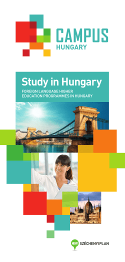 Study in Hungary
