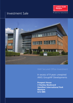 Investment Sale - LSH Investment Sales