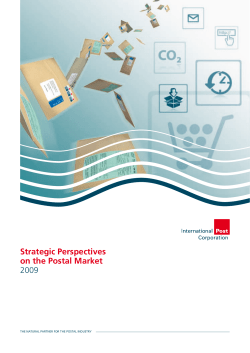 Strategic Perspectives on the Postal Market