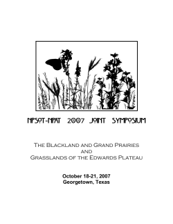 The Blackland and Grand Prairies and Grasslands