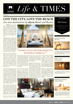 live the city, love the beach