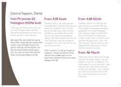 From A38 North From A6 North From A38 South Central