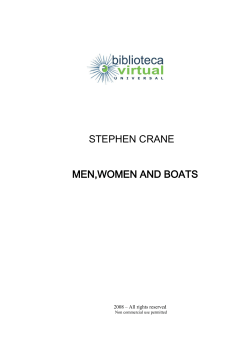 stephen crane men,women and boats