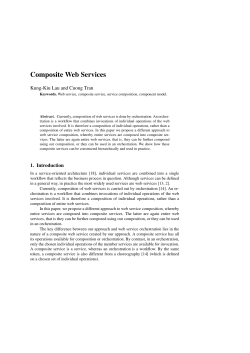 Composite Web Services