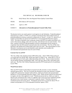 TECHNICALMEMORANDUM TO