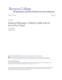 Medieval Milwaukee: Unlikely Graffiti at the St. Joan of Arc Chapel