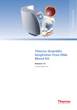 Thermo Scientific KingFisher Pure RNA Blood Kit