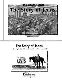 The Story of Jeans