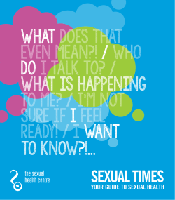 SexualTimes_2014_V7 - Sexual Health Centre