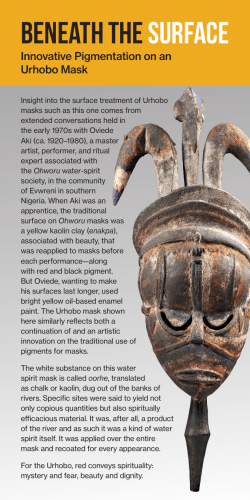 Urhobo mask - Princeton University