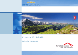 Criteria 2015&ndash;2020