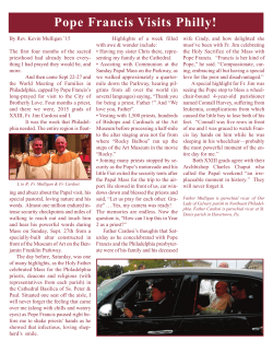 Pope Francis Visits Philly!