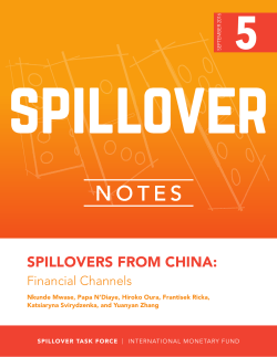 Spillovers from China
