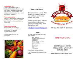 ServiceMenu Take Out Menu