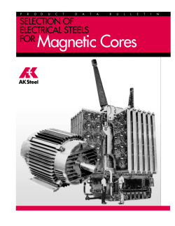 FOR Magnetic Cores