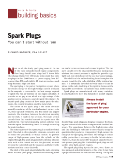 Building Basics: Spark Plugs