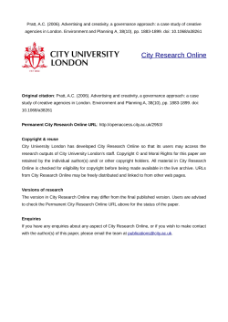 - City Research Online