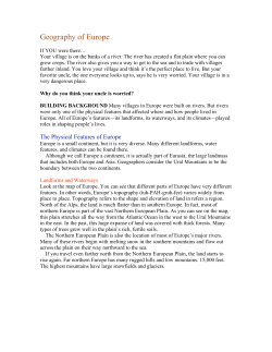Geography of Europe1